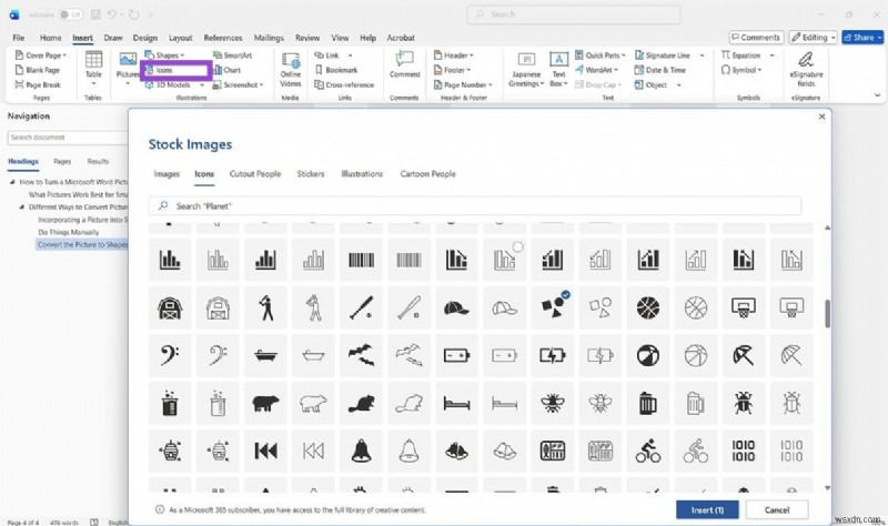 Chuyển đổi hình ảnh Word của bạn thành SmartArt:Hướng dẫn từng bước 