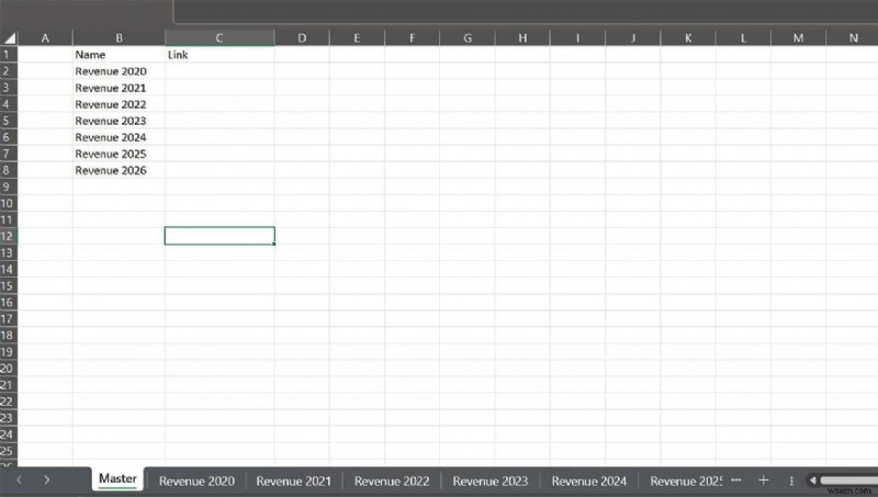 Tạo và quản lý bảng chính trong Excel:Liên kết và sắp xếp dữ liệu hiệu quả 