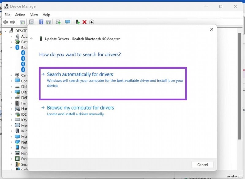 Cách khôi phục chuyển đổi Bluetooth bị thiếu trong Windows 11 