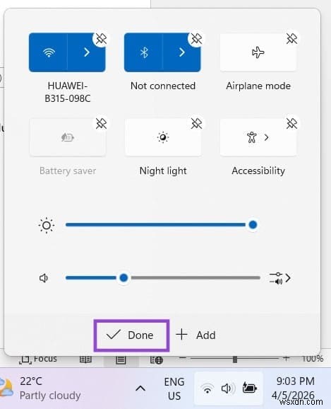 Cách khôi phục chuyển đổi Bluetooth bị thiếu trong Windows 11 