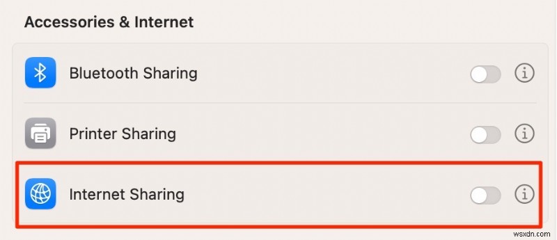 Chia sẻ kết nối Internet và mật khẩu Wi‑Fi của máy Mac của bạn:Hướng dẫn từng bước 