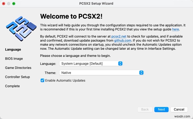 Chơi trò chơi PS2 trên máy Mac Apple Silicon với PCSX2:Hướng dẫn từng bước 
