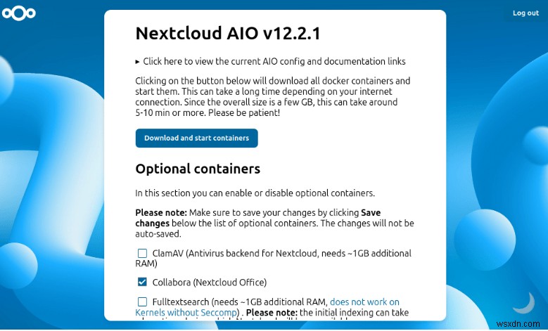 Cài đặt an toàn Nextcloud AIO trên Ubuntu:Hướng dẫn từng bước hoàn chỉnh 