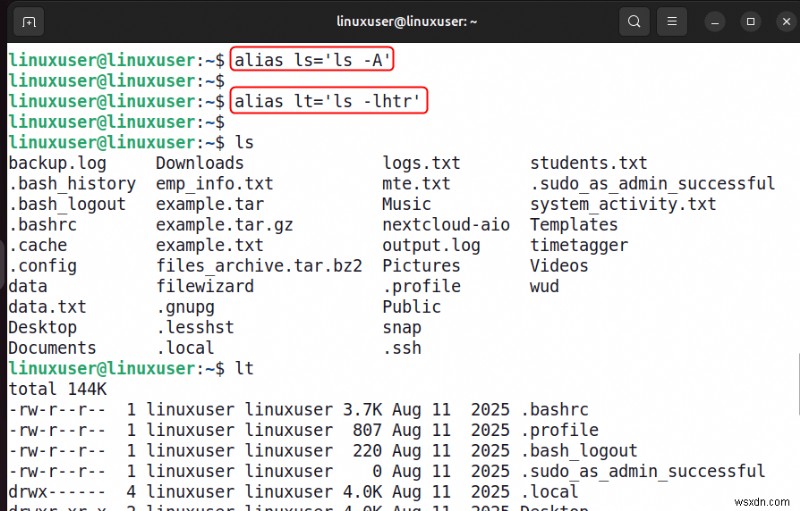 Làm chủ các bí danh Linux:Tăng năng suất thiết bị đầu cuối bằng các phím tắt thông minh 
