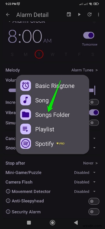 Đặt báo thức Android của bạn để phát danh sách phát – Hướng dẫn từng bước 