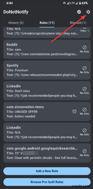 DoNotNotify:Chặn cảnh báo thư rác trên Android trong khi vẫn giữ các thông báo cần thiết 