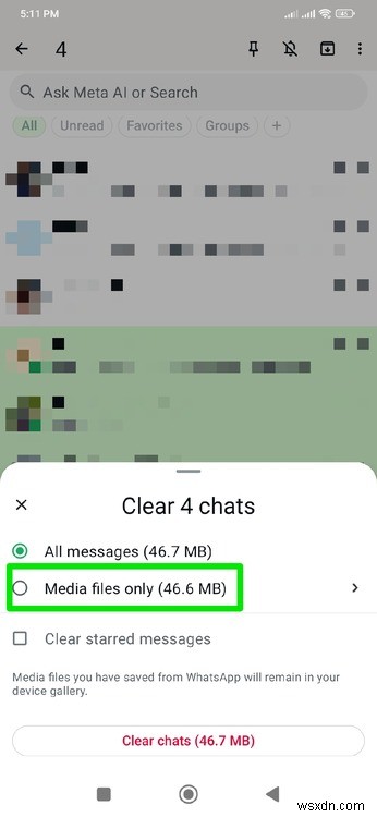 Ngăn chặn WhatsApp tự động tải xuống phương tiện và giải phóng bộ nhớ điện thoại của bạn 
