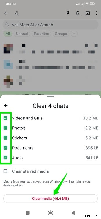 Ngăn chặn WhatsApp tự động tải xuống phương tiện và giải phóng bộ nhớ điện thoại của bạn 