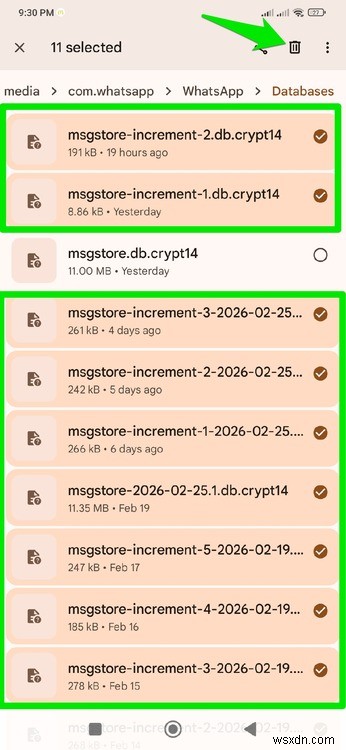 Ngăn chặn WhatsApp tự động tải xuống phương tiện và giải phóng bộ nhớ điện thoại của bạn 