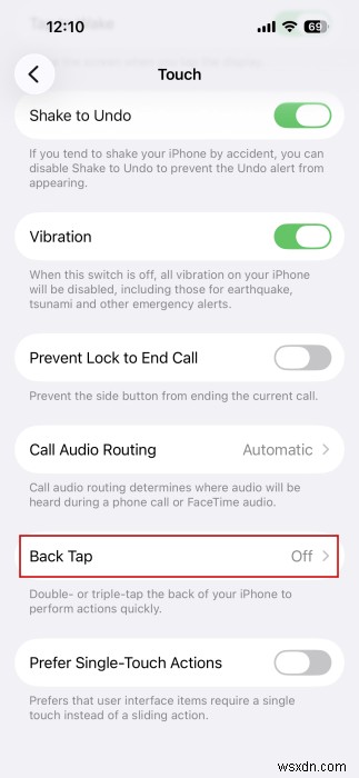 Bỏ qua thao tác vuốt:Bật các nút điều hướng trên màn hình trên iPhone của bạn 
