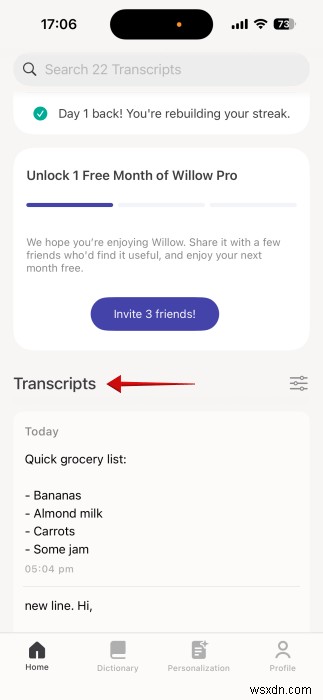 Willow:Ứng dụng bàn phím đọc chính xác nhất để nhập giọng nói đáng tin cậy 