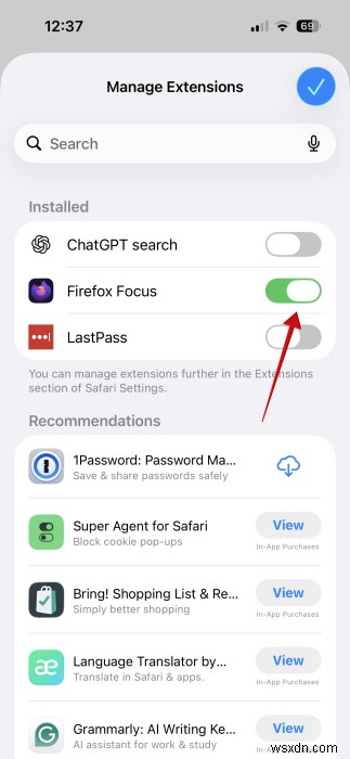 Safari + Firefox Focus:Thiết lập quyền riêng tư tối ưu cho iPhone 