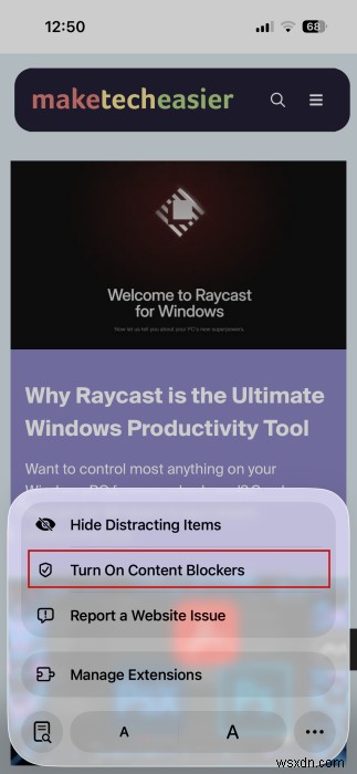 Safari + Firefox Focus:Thiết lập quyền riêng tư tối ưu cho iPhone 