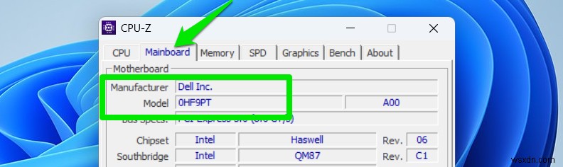Cách xác định nhanh model bo mạch chủ của bạn trong Windows 