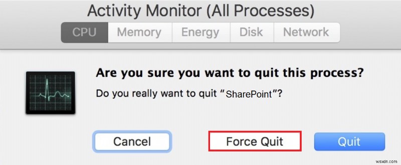 Giải quyết lời nhắc  Microsoft SharePoint muốn sử dụng thông tin bí mật của bạn  liên tục trên máy Mac 