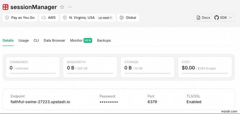 Quản lý phiên an toàn trong Next.js bằng Upstash Redis 