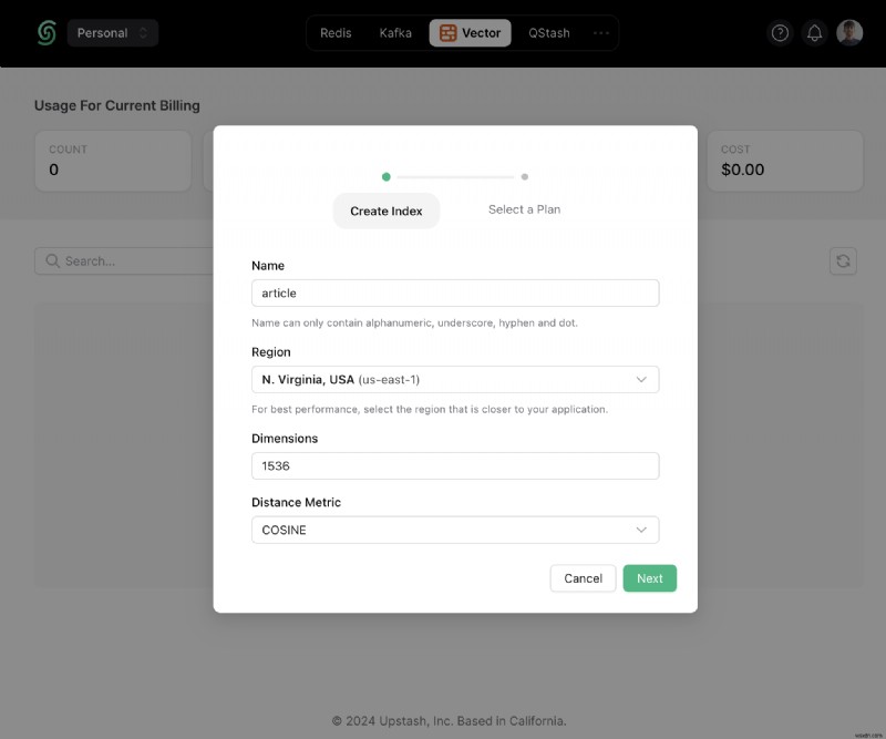 Tạo Công cụ đề xuất bài viết theo thời gian thực với Upstash &Node.js 