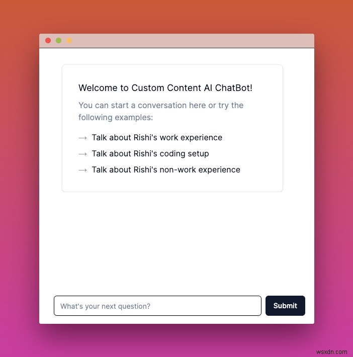 Xây dựng Chatbot AI tùy chỉnh với LangChain, Faiss và Next.js – Hướng dẫn thực hành 