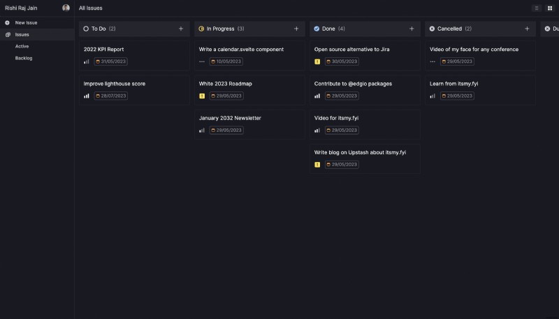 Xây dựng bản sao JIRA mã nguồn mở với Firebase, Upstash và SvelteKit 