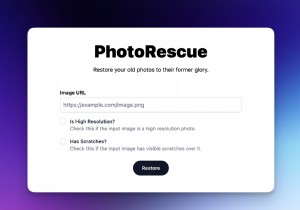 Phát triển ứng dụng khôi phục ảnh bằng cách sử dụng Replica, Next.js và Upstash 