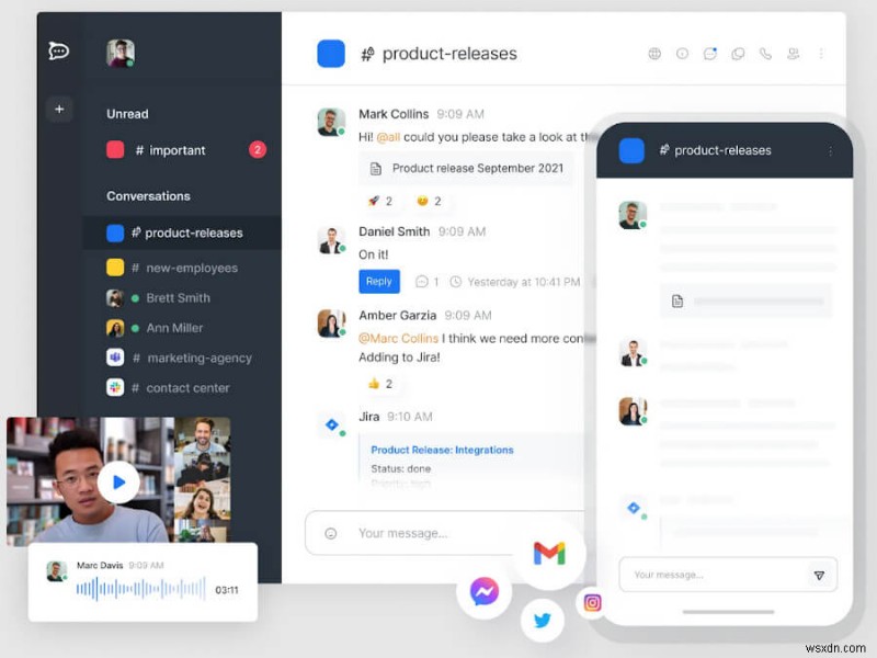21 lựa chọn thay thế Slack hàng đầu để cộng tác nhóm – Tùy chọn miễn phí và trả phí 