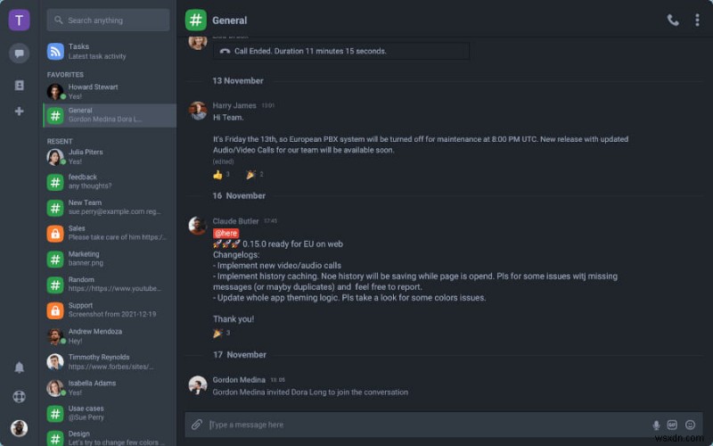 2024 Các lựa chọn thay thế Microsoft Teams tốt nhất cho Linux – 16 lựa chọn hàng đầu 