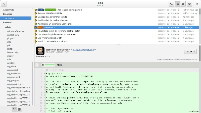 11 ứng dụng khách và kho lưu trữ đồ họa Git hàng đầu dành cho Linux – Tăng năng suất 