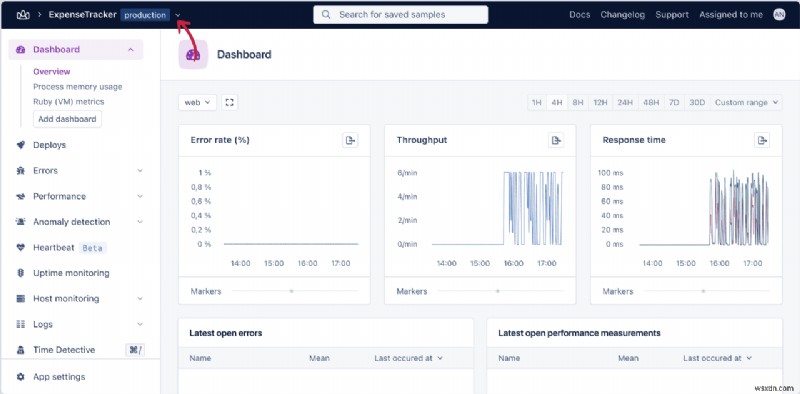 Khởi chạy ứng dụng Ruby on Rails của bạn trên DigitalOcean với AppSignal:Hướng dẫn từng bước 