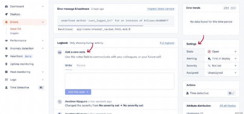 Khởi chạy ứng dụng Ruby on Rails của bạn trên DigitalOcean với AppSignal:Hướng dẫn từng bước 