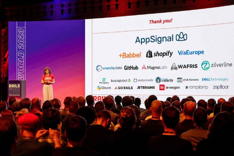 AppSignal được vinh danh là nhà tài trợ bạch kim của Rails World 2024 