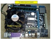 Bo mạch chủ được khôi phục sau khi đầu nối VGA vô tình bị đứt 