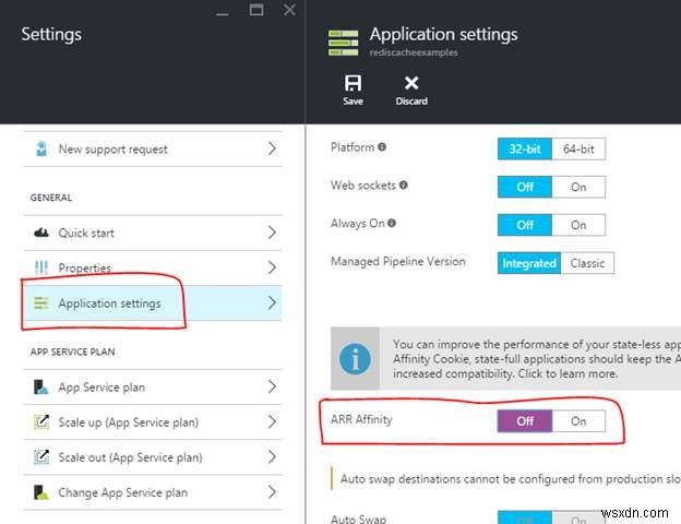 Quản lý phiên hiệu quả trên dịch vụ ứng dụng Azure bằng cách sử dụng Redis Cache trong thiết lập cân bằng tải 