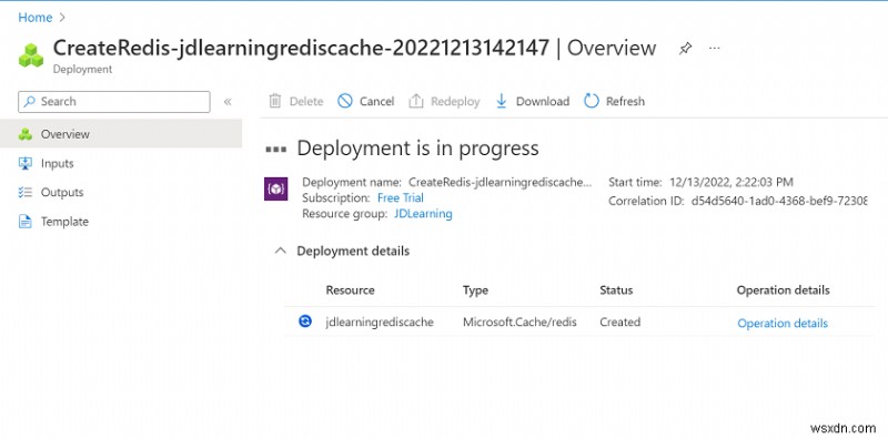 Triển khai Azure Redis Cache với API Web .NET 6:Hướng dẫn từng bước 
