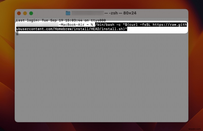 Sửa lỗi  brew:không tìm thấy lệnh  trên macOS - Thiết lập lại đường dẫn Homebrew nhanh 