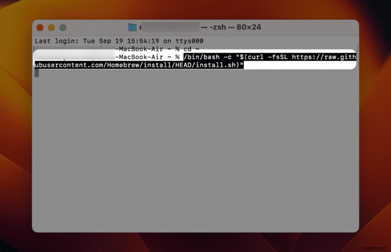 Sửa lỗi  brew:không tìm thấy lệnh  trên macOS - Thiết lập lại đường dẫn Homebrew nhanh 