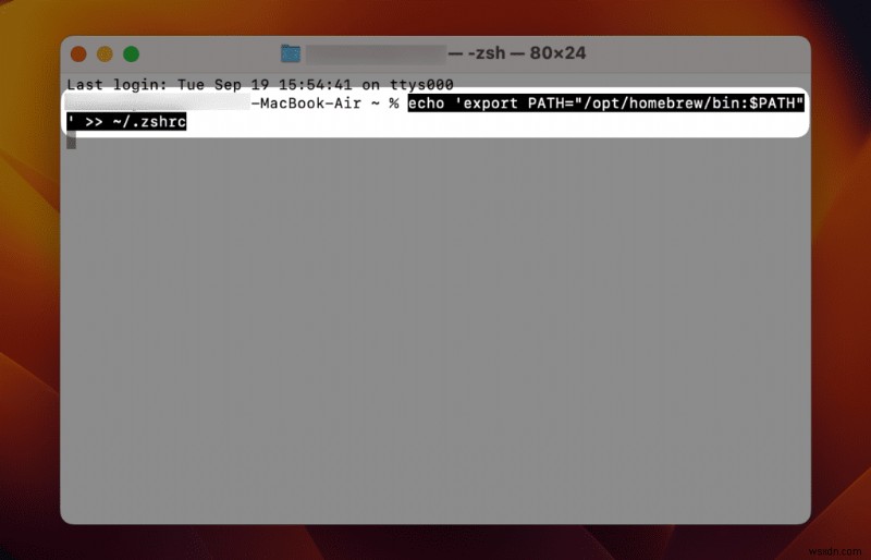 Sửa lỗi  brew:không tìm thấy lệnh  trên macOS - Thiết lập lại đường dẫn Homebrew nhanh 
