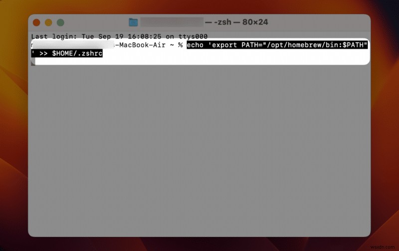 Sửa lỗi  brew:không tìm thấy lệnh  trên macOS - Thiết lập lại đường dẫn Homebrew nhanh 