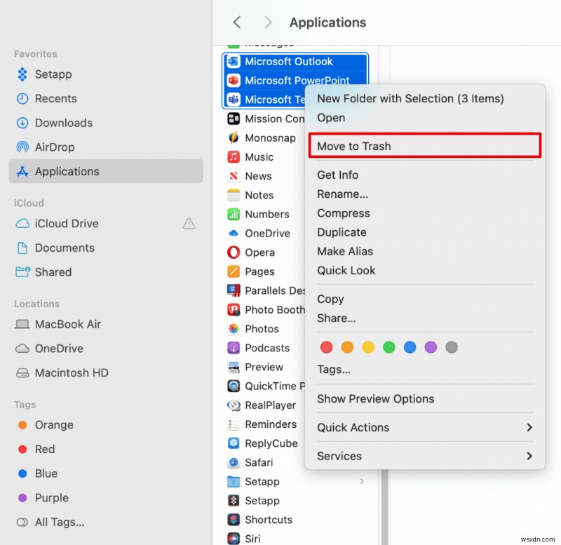 Từng bước:Xóa Microsoft Office khỏi máy Mac của bạn một cách an toàn 