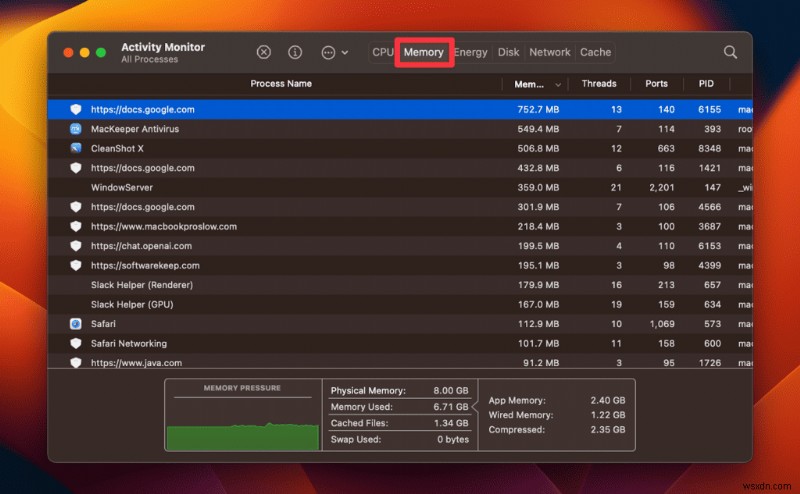 Trình giám sát hoạt động của Master Mac:Hướng dẫn quản lý tác vụ cơ bản 