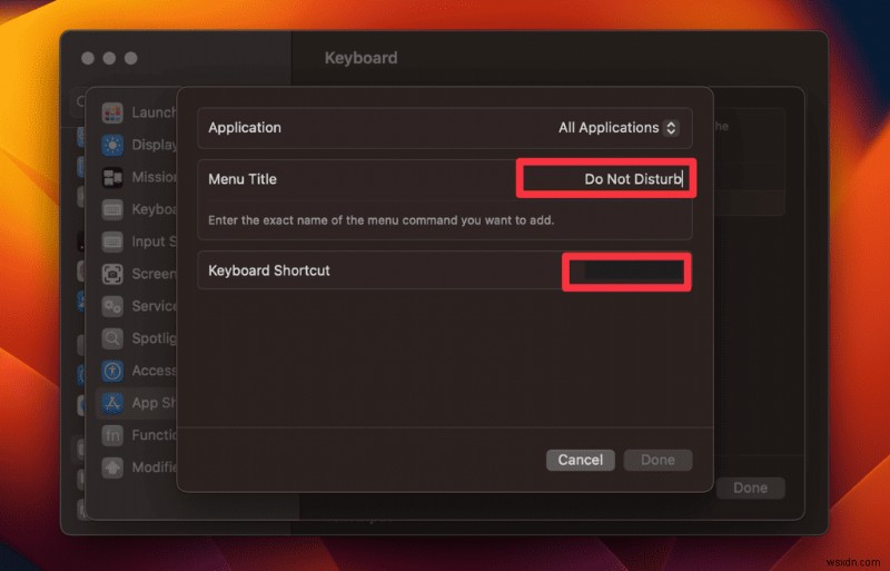 Không làm phiền của Master Mac:Hướng dẫn từng bước 