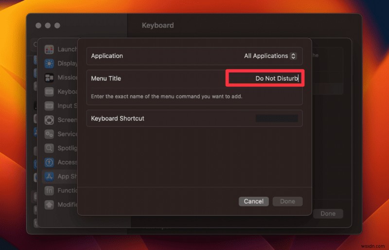 Không làm phiền của Master Mac:Hướng dẫn từng bước 