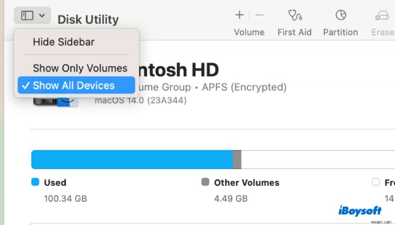 Giải quyết các sự cố về Fusion Drive:Khắc phục các ổ đĩa bị thiếu hoặc không hoạt động trên máy Mac