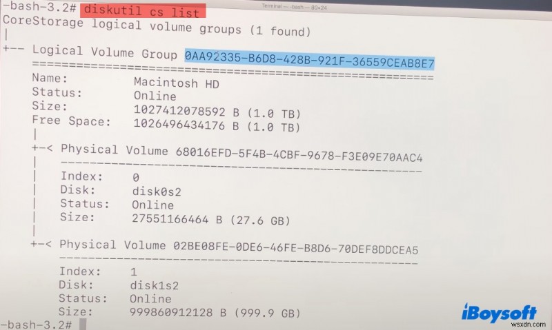 Giải quyết các sự cố về Fusion Drive:Khắc phục các ổ đĩa bị thiếu hoặc không hoạt động trên máy Mac 