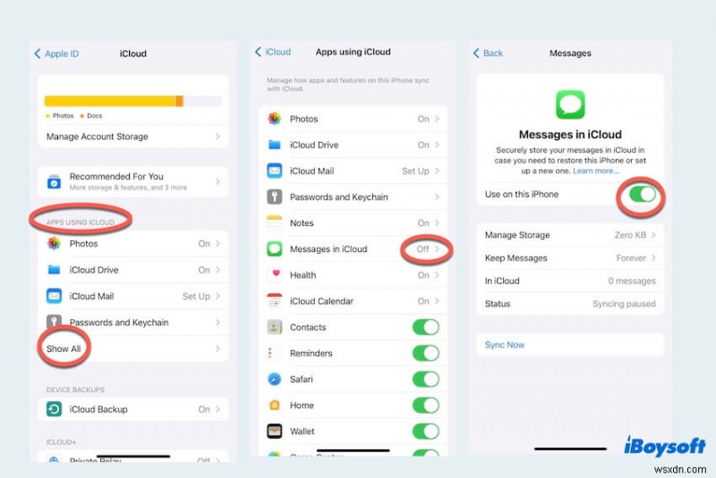 Khôi phục iMessages đã xóa trên máy Mac:Các kỹ thuật đã được chứng minh để khôi phục các cuộc hội thoại bị mất