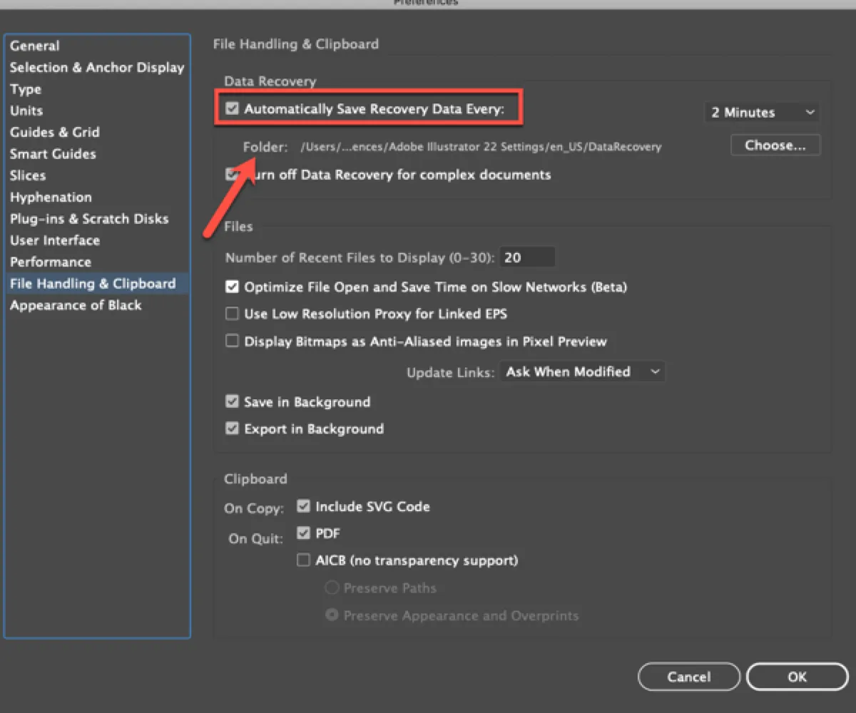 Khôi phục các tập tin Adobe Illustrator bị mất:Chưa lưu, đã xóa, bị hỏng, bị ghi đè