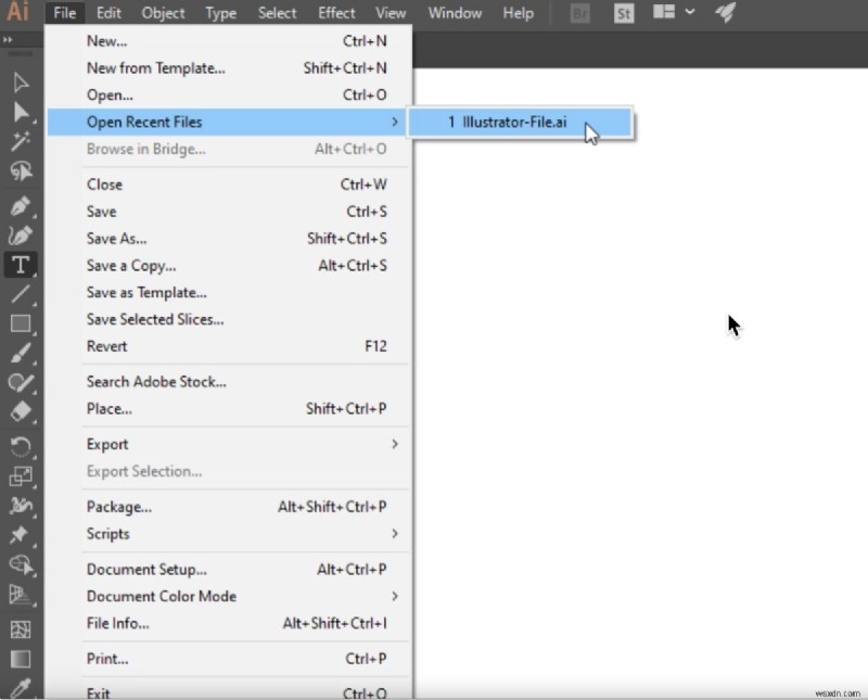 Khôi phục các tập tin Adobe Illustrator bị mất:Chưa lưu, đã xóa, bị hỏng, bị ghi đè