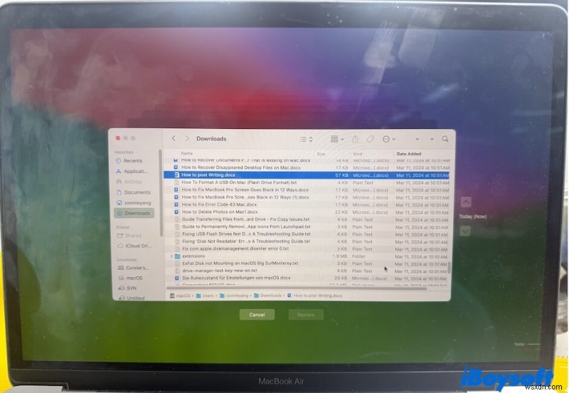 Cách khôi phục các bản tải xuống đã xóa trên máy Mac:Hướng dẫn từng bước về thư mục tệp và tải xuống 