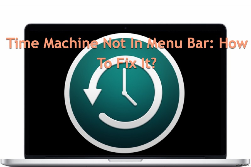 Biểu tượng cỗ máy thời gian bị thiếu trên thanh menu trên macOS Sonoma 14.2.1 – Truy cập khắc phục và sao lưu nhanh