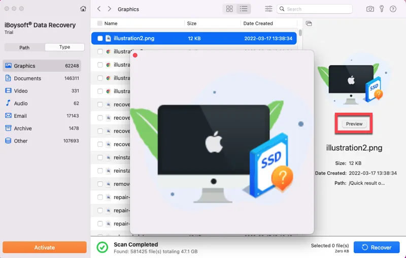 Hướng dẫn từng bước để khôi phục tệp ảnh RAW từ thẻ SD trên máy Mac và Windows