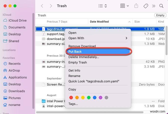 Khôi phục các dự án iMovie bị xóa hoặc bị thiếu trên máy Mac:Hướng dẫn từng bước